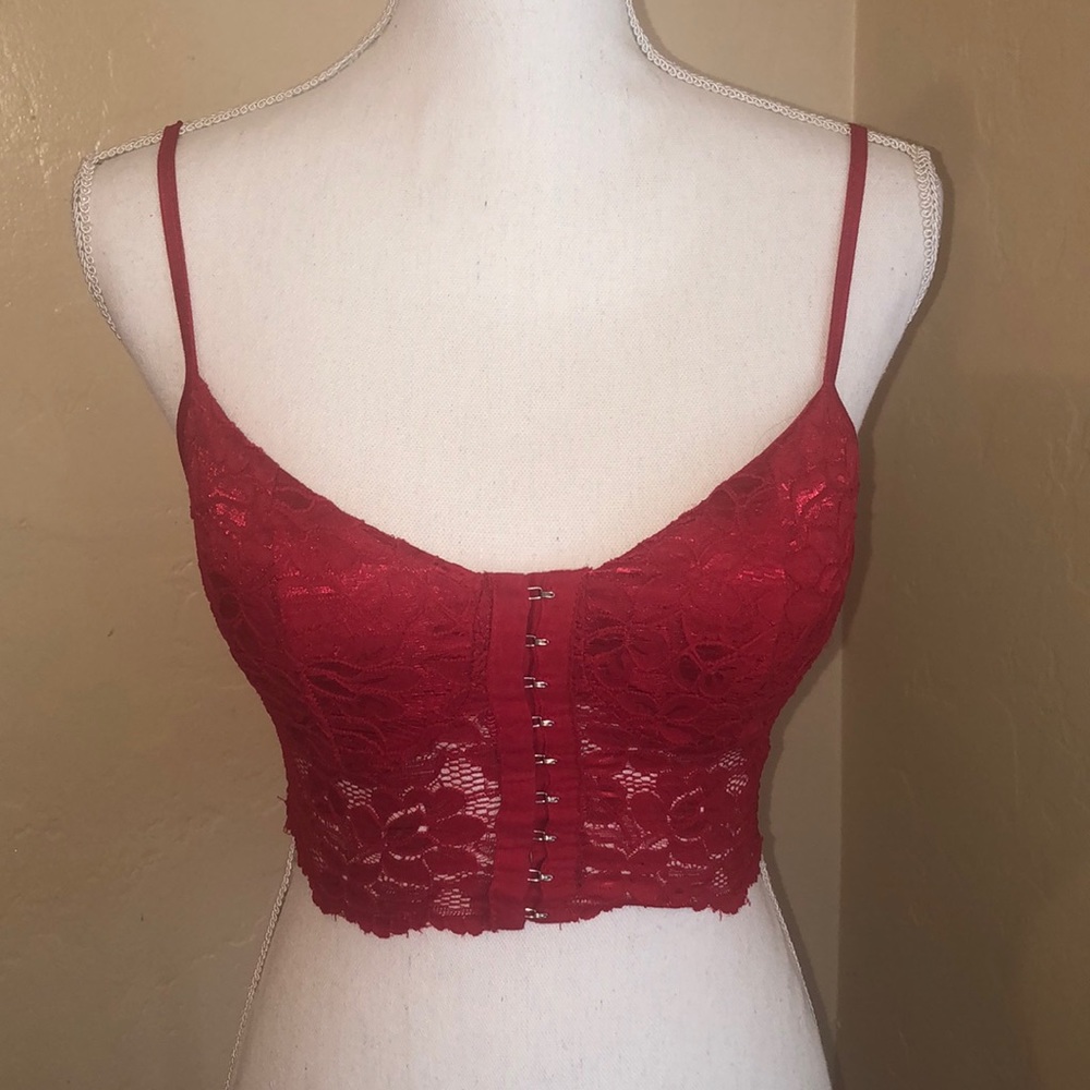 Devil costume? Red crop top